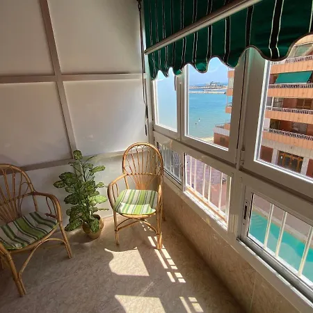 Ilona With Sea View, Swimming Pool And Garage Apartamento Torrevieja