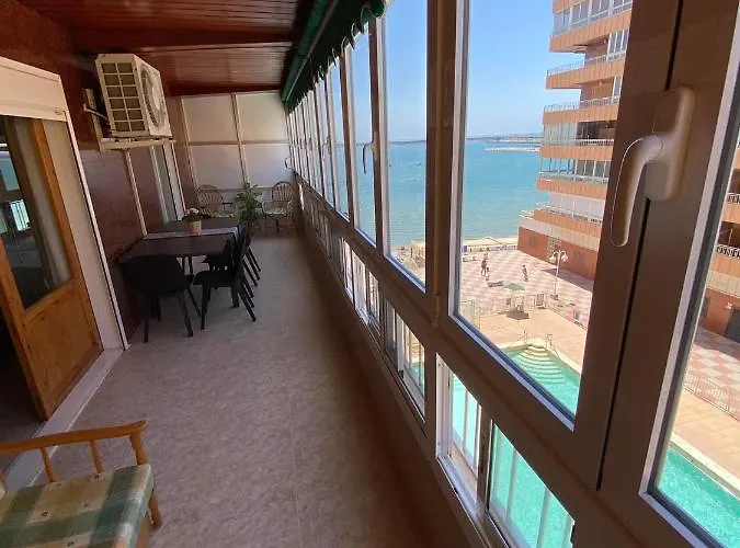 Apartamento Ilona With Sea View, Swimming Pool And Garage Torrevieja